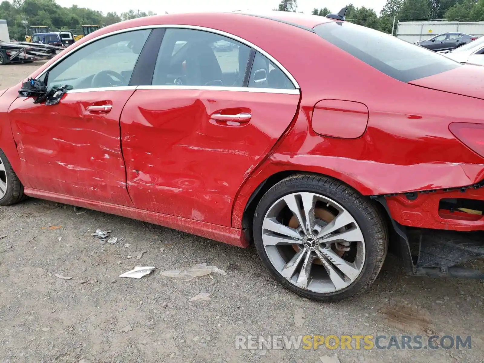 9 Photograph of a damaged car WDDSJ4GB9KN727881 MERCEDES-BENZ CLA-CLASS 2019