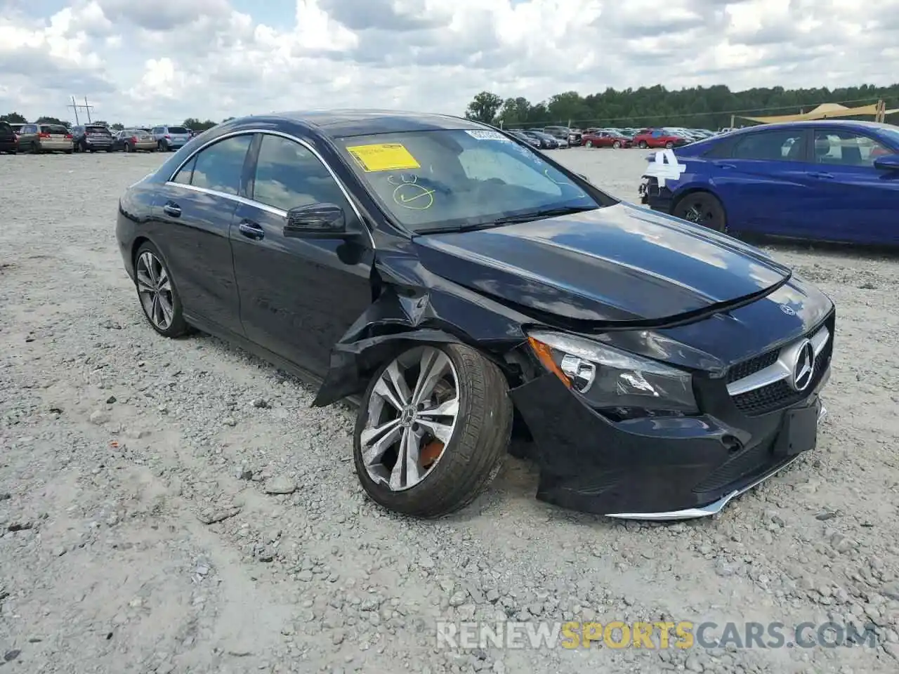 1 Photograph of a damaged car WDDSJ4GB9KN729310 MERCEDES-BENZ CLA-CLASS 2019