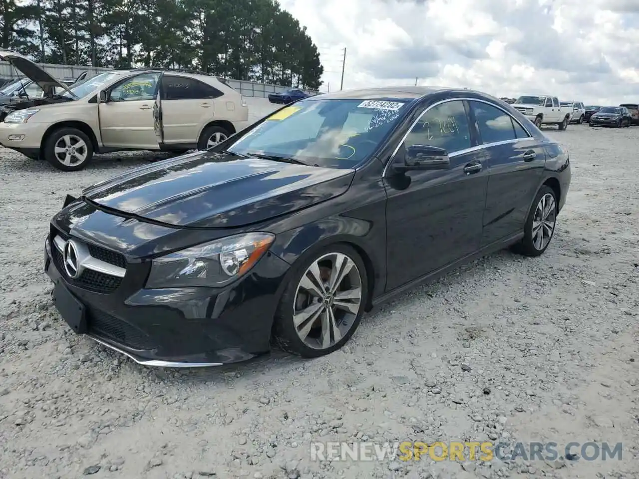 2 Photograph of a damaged car WDDSJ4GB9KN729310 MERCEDES-BENZ CLA-CLASS 2019