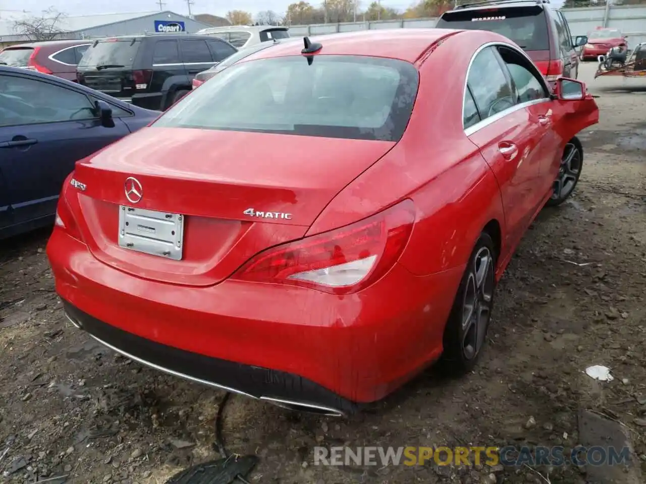 4 Photograph of a damaged car WDDSJ4GB9KN761657 MERCEDES-BENZ CLA-CLASS 2019