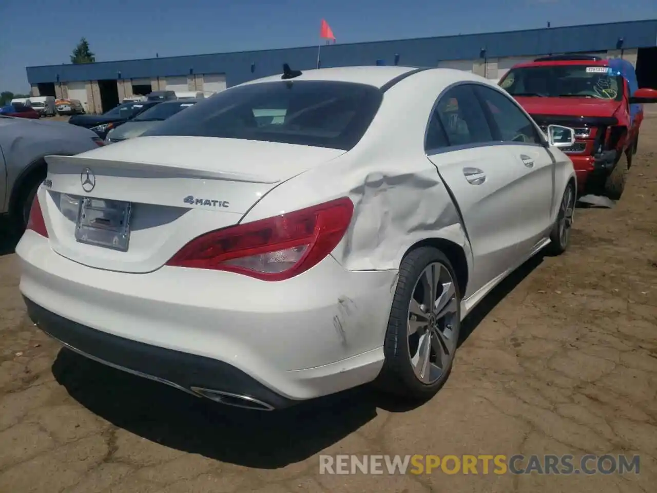 4 Photograph of a damaged car WDDSJ4GBXKN716128 MERCEDES-BENZ CLA-CLASS 2019