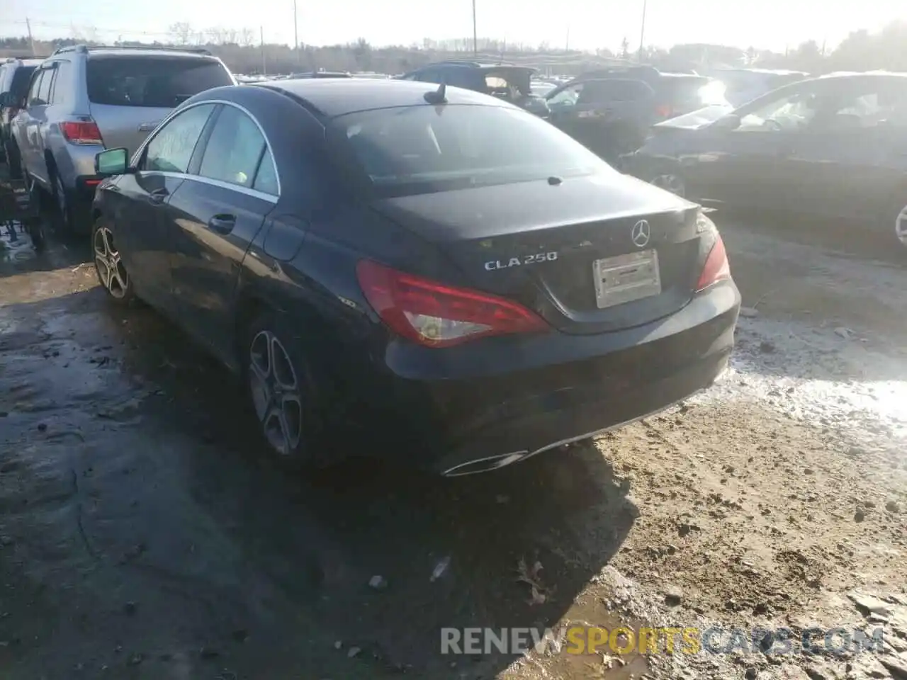 3 Photograph of a damaged car WDDSJ4GBXKN716419 MERCEDES-BENZ CLA-CLASS 2019