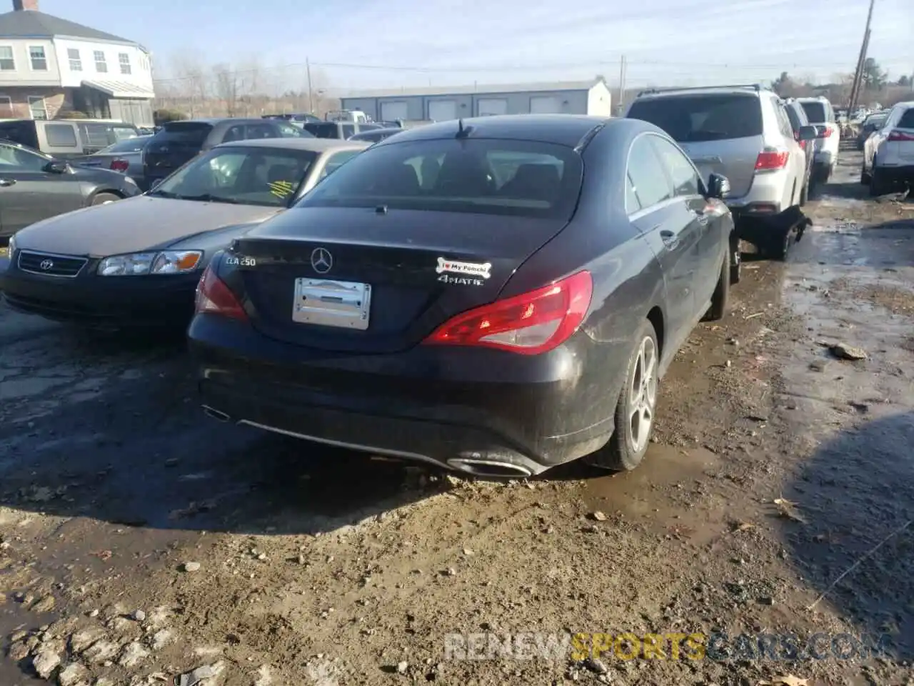 4 Photograph of a damaged car WDDSJ4GBXKN716419 MERCEDES-BENZ CLA-CLASS 2019