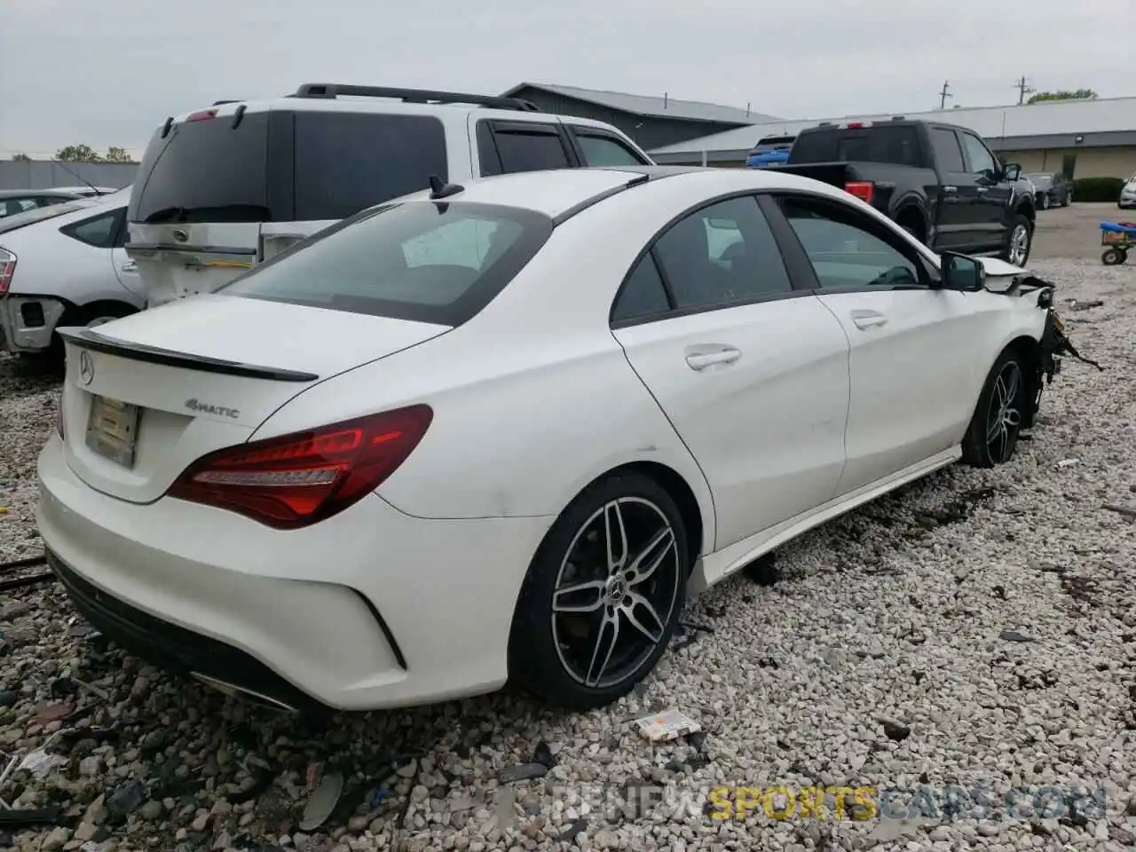 4 Photograph of a damaged car WDDSJ4GBXKN719725 MERCEDES-BENZ CLA-CLASS 2019