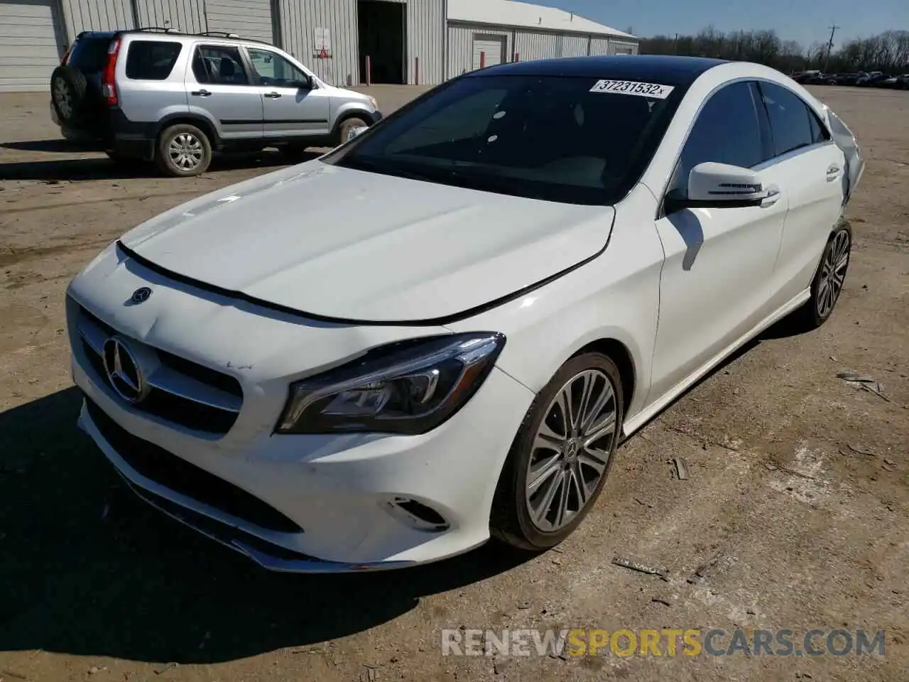 2 Photograph of a damaged car WDDSJ4GBXKN723189 MERCEDES-BENZ CLA-CLASS 2019