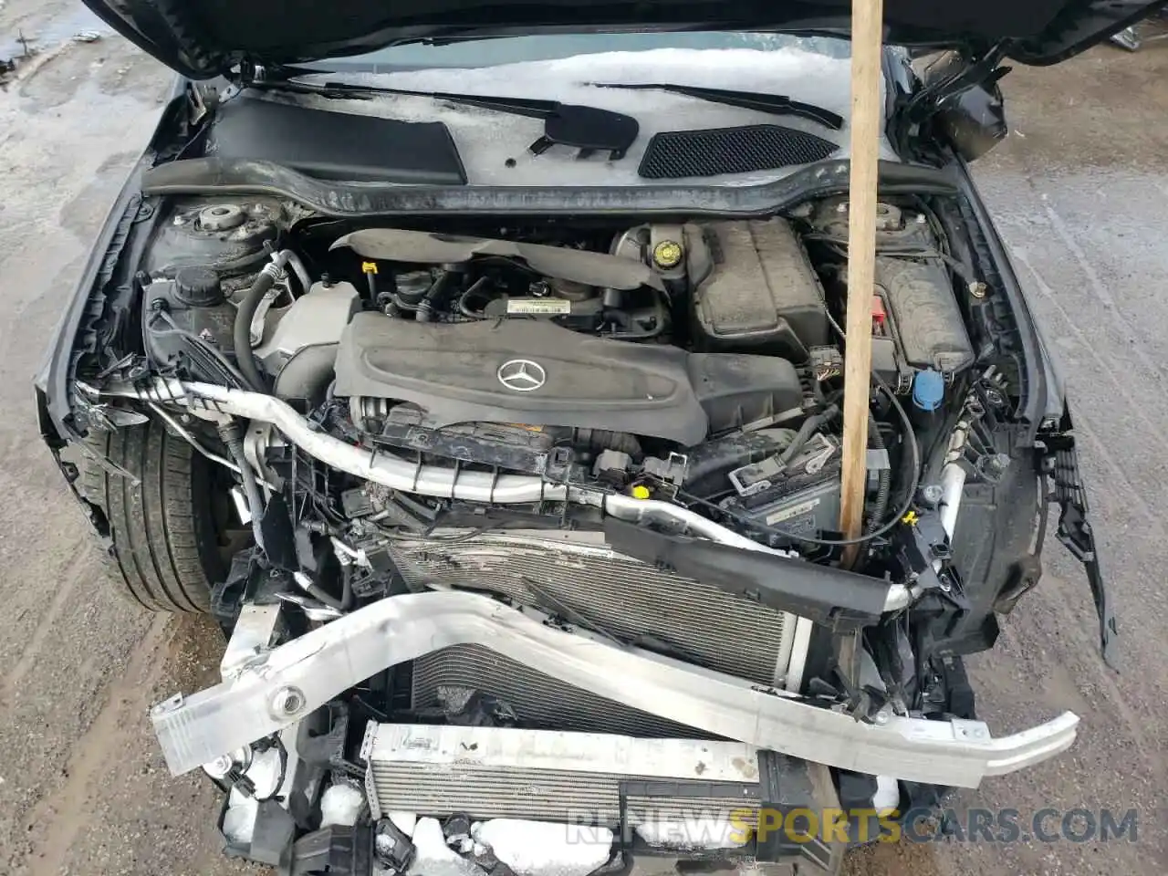 7 Photograph of a damaged car WDDSJ4GBXKN725038 MERCEDES-BENZ CLA-CLASS 2019