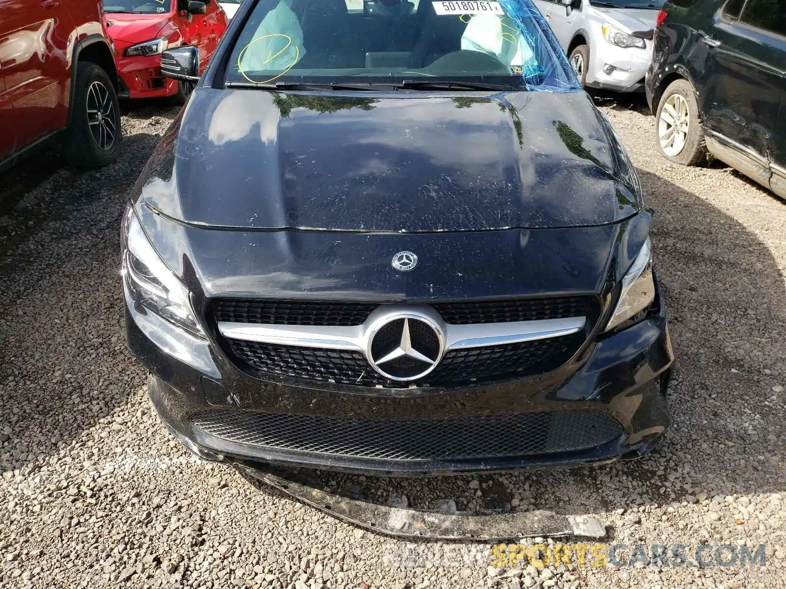 7 Photograph of a damaged car WDDSJ4GBXKN749596 MERCEDES-BENZ CLA-CLASS 2019