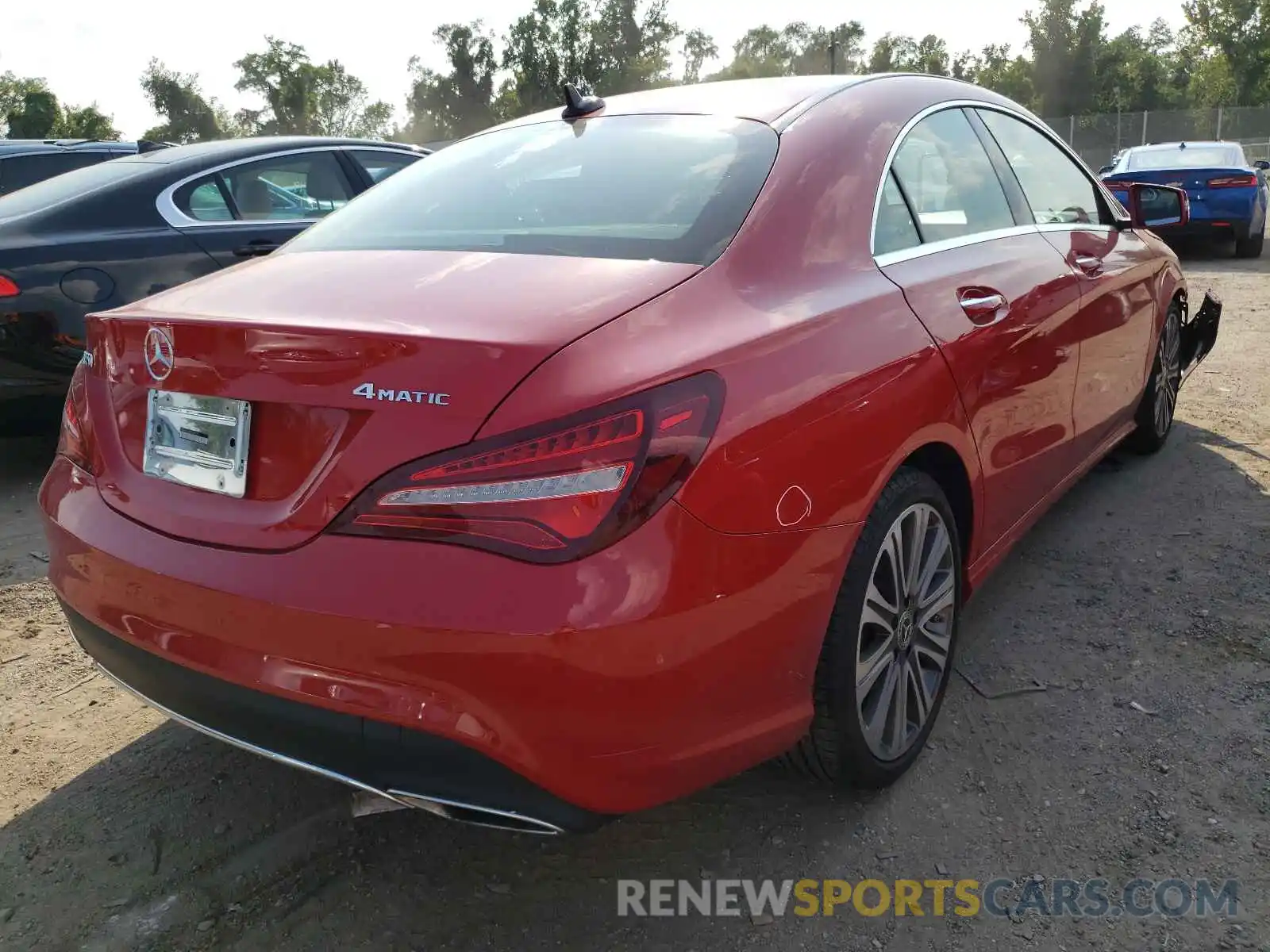 4 Photograph of a damaged car WDDSJ4GBXKN767189 MERCEDES-BENZ CLA-CLASS 2019