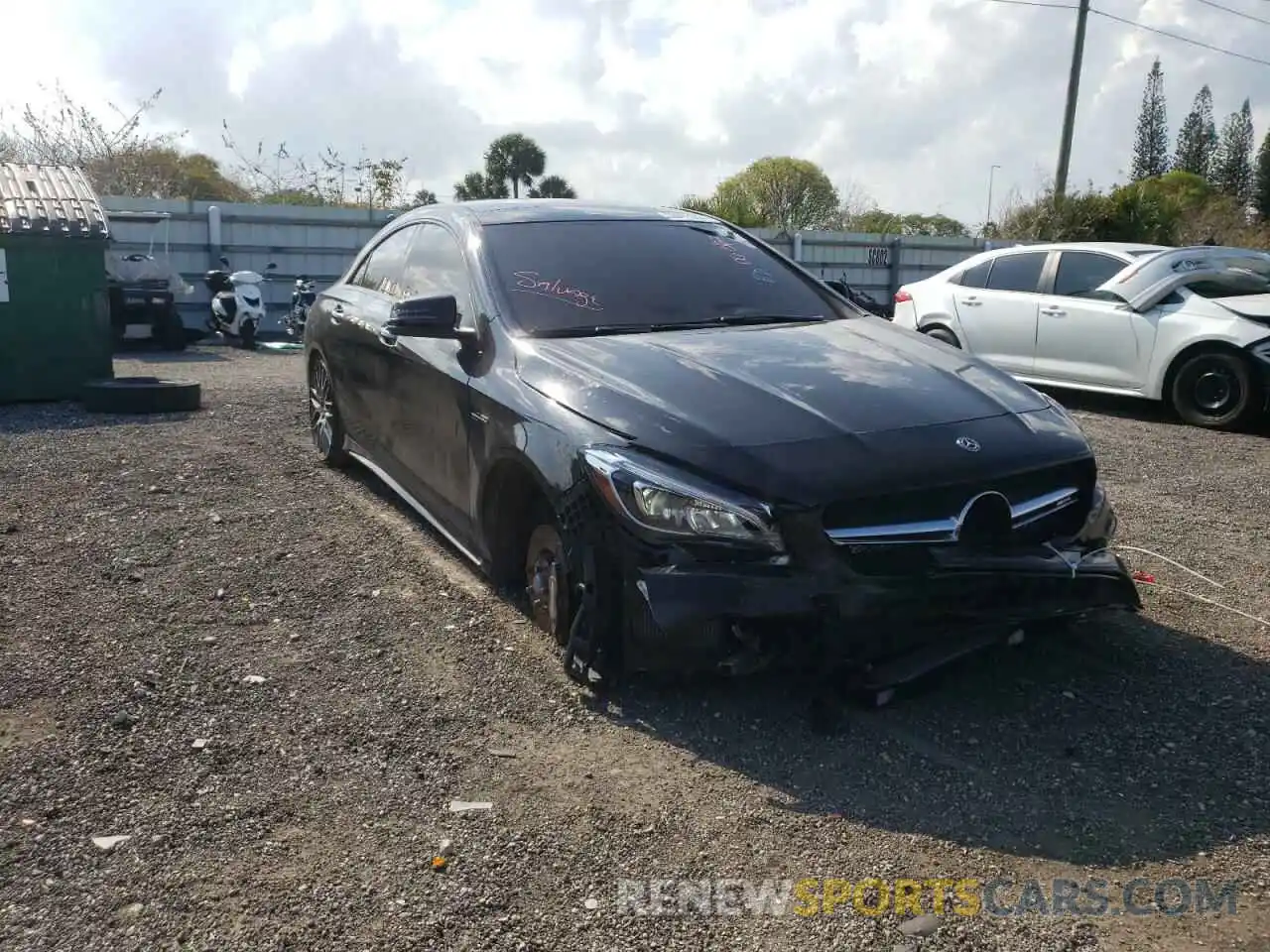 1 Photograph of a damaged car WDDSJ5CB4KN763523 MERCEDES-BENZ CLA-CLASS 2019