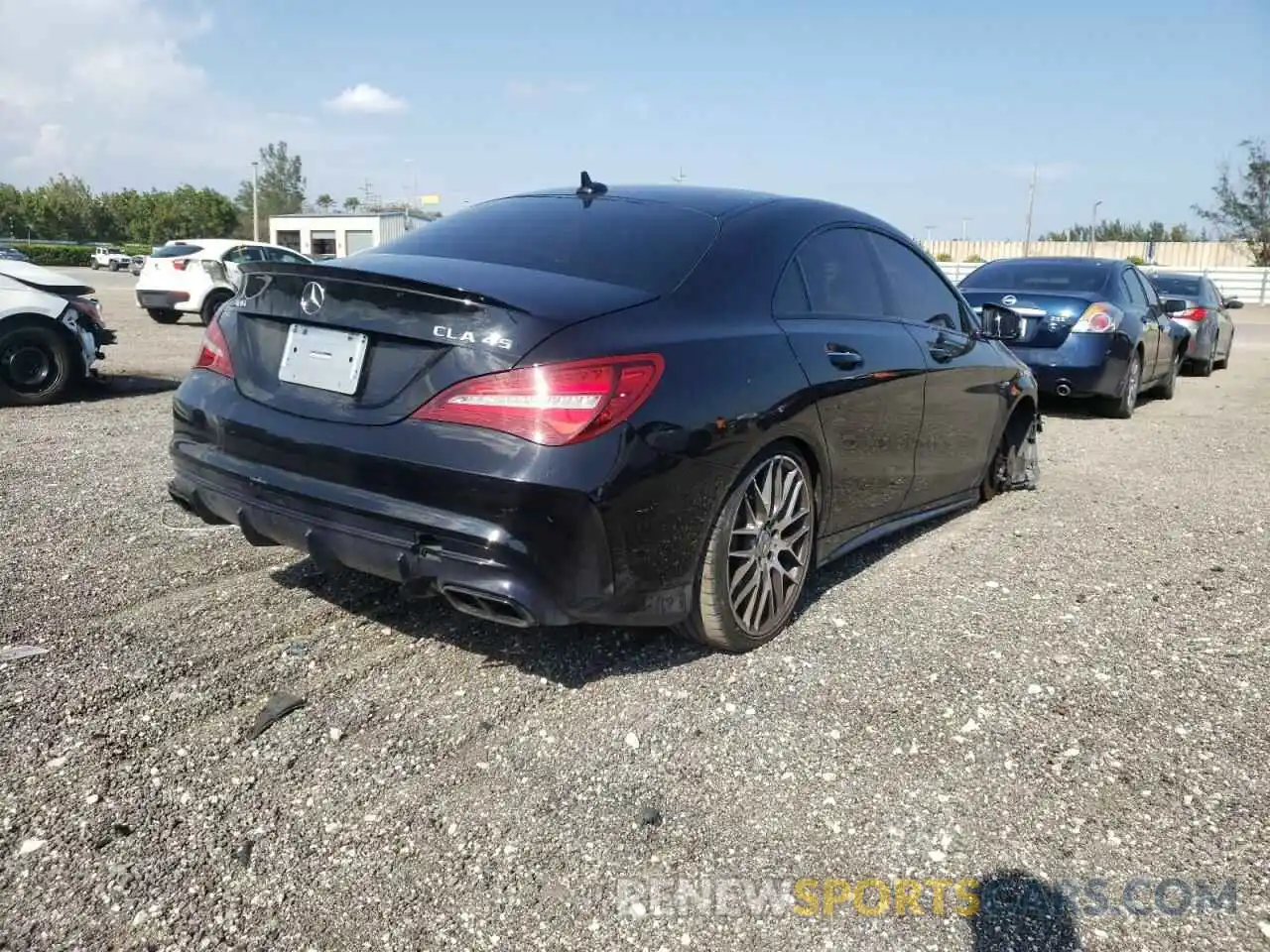 4 Photograph of a damaged car WDDSJ5CB4KN763523 MERCEDES-BENZ CLA-CLASS 2019