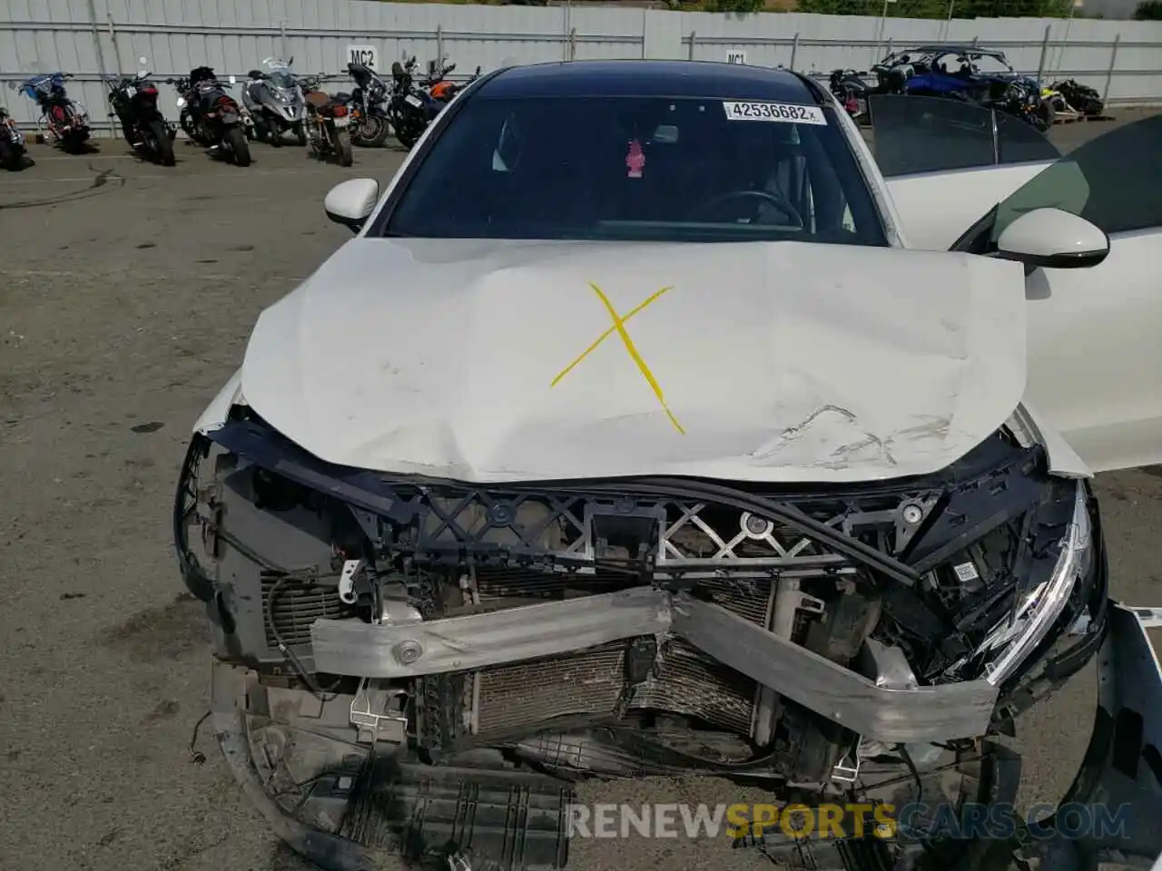 7 Photograph of a damaged car W1K5J4GB0LN087705 MERCEDES-BENZ CLA-CLASS 2020