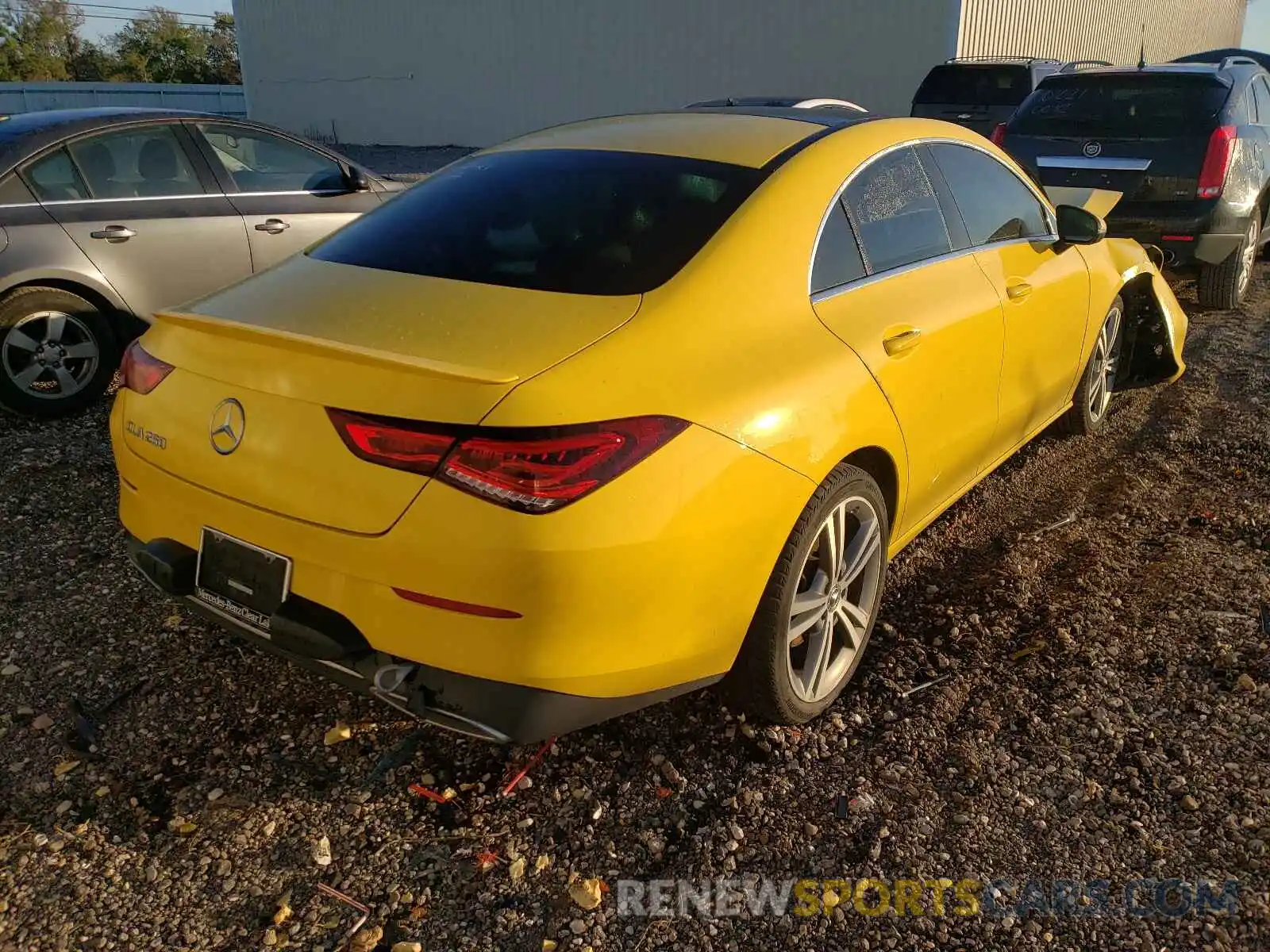 4 Photograph of a damaged car W1K5J4GB0LN088577 MERCEDES-BENZ CLA-CLASS 2020