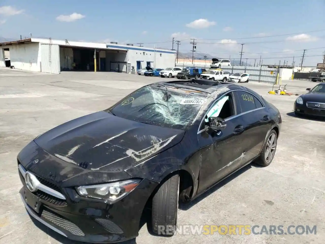 9 Photograph of a damaged car W1K5J4GB1LN125071 MERCEDES-BENZ CLA-CLASS 2020