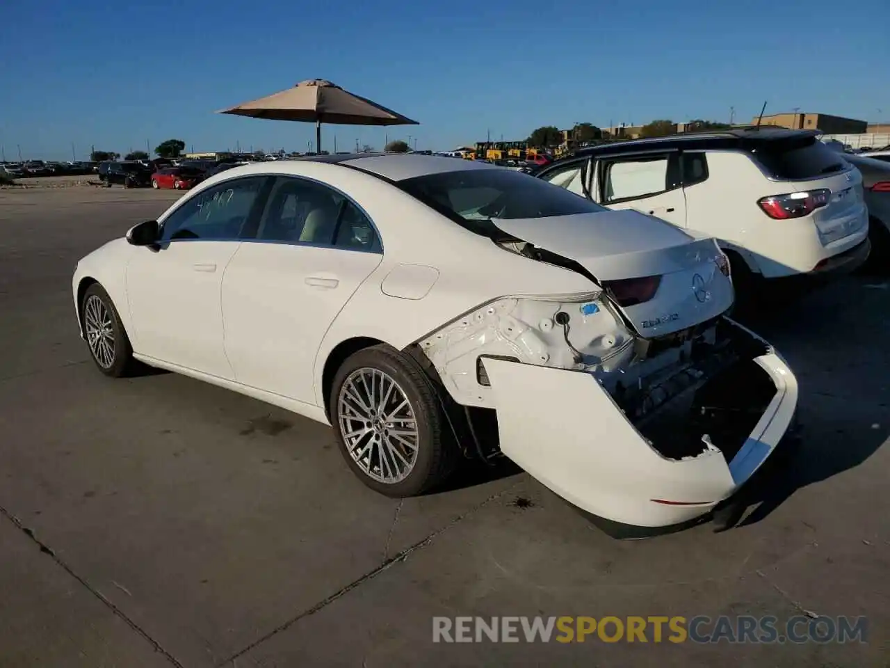 3 Photograph of a damaged car W1K5J4GB2LN083185 MERCEDES-BENZ CLA-CLASS 2020