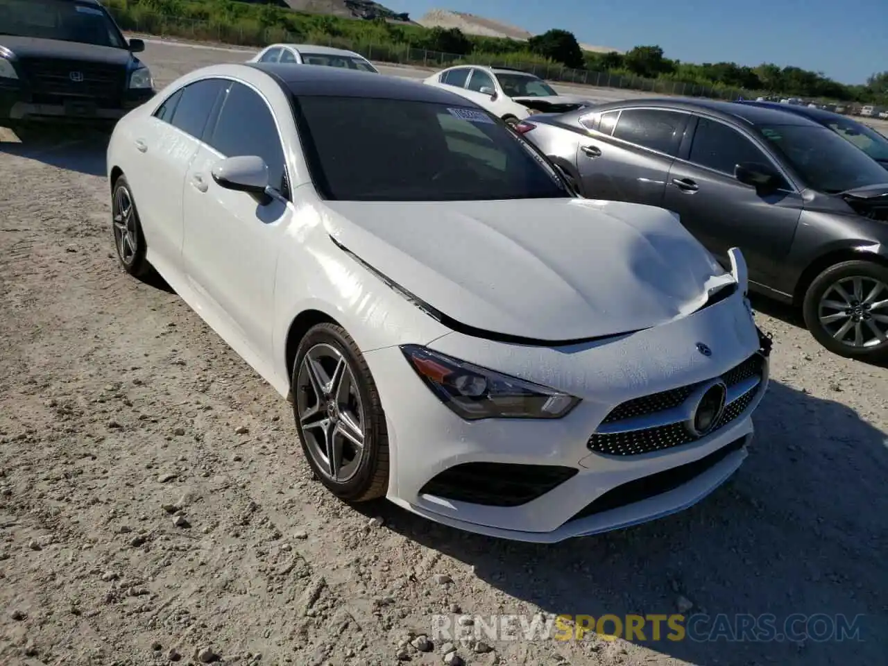 1 Photograph of a damaged car W1K5J4GB2LN092047 MERCEDES-BENZ CLA-CLASS 2020