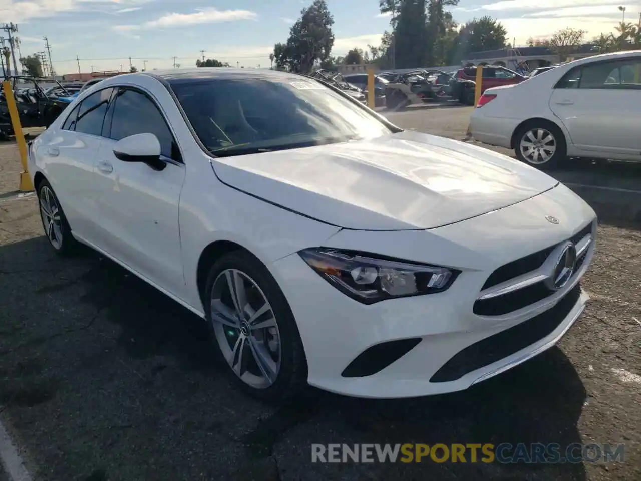 1 Photograph of a damaged car W1K5J4GB3LN082515 MERCEDES-BENZ CLA-CLASS 2020