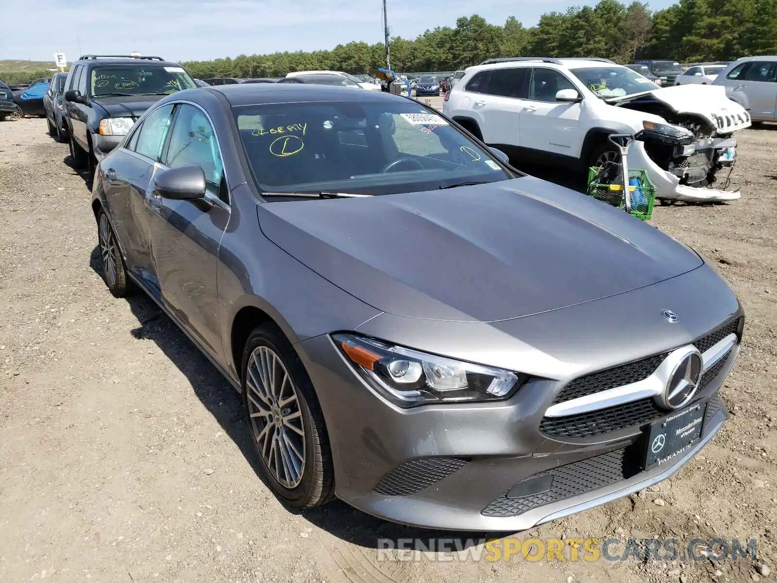 1 Photograph of a damaged car W1K5J4GB3LN088346 MERCEDES-BENZ CLA-CLASS 2020