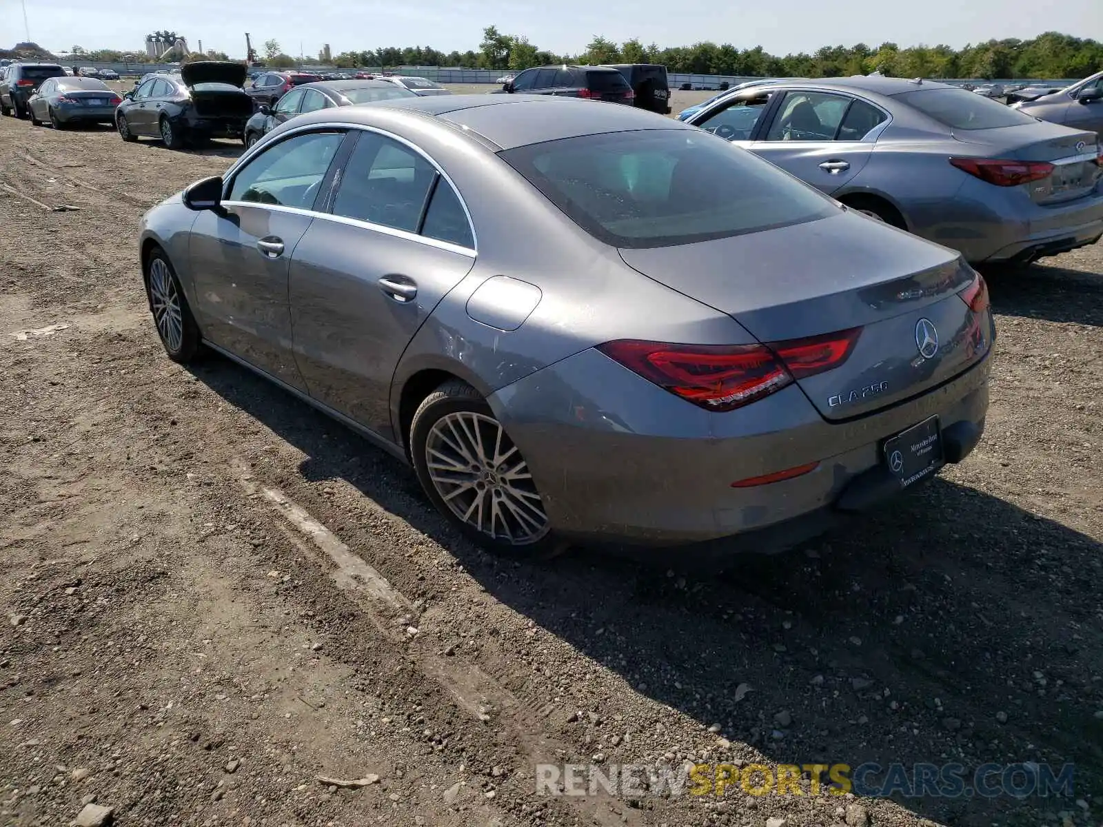 3 Photograph of a damaged car W1K5J4GB3LN088346 MERCEDES-BENZ CLA-CLASS 2020