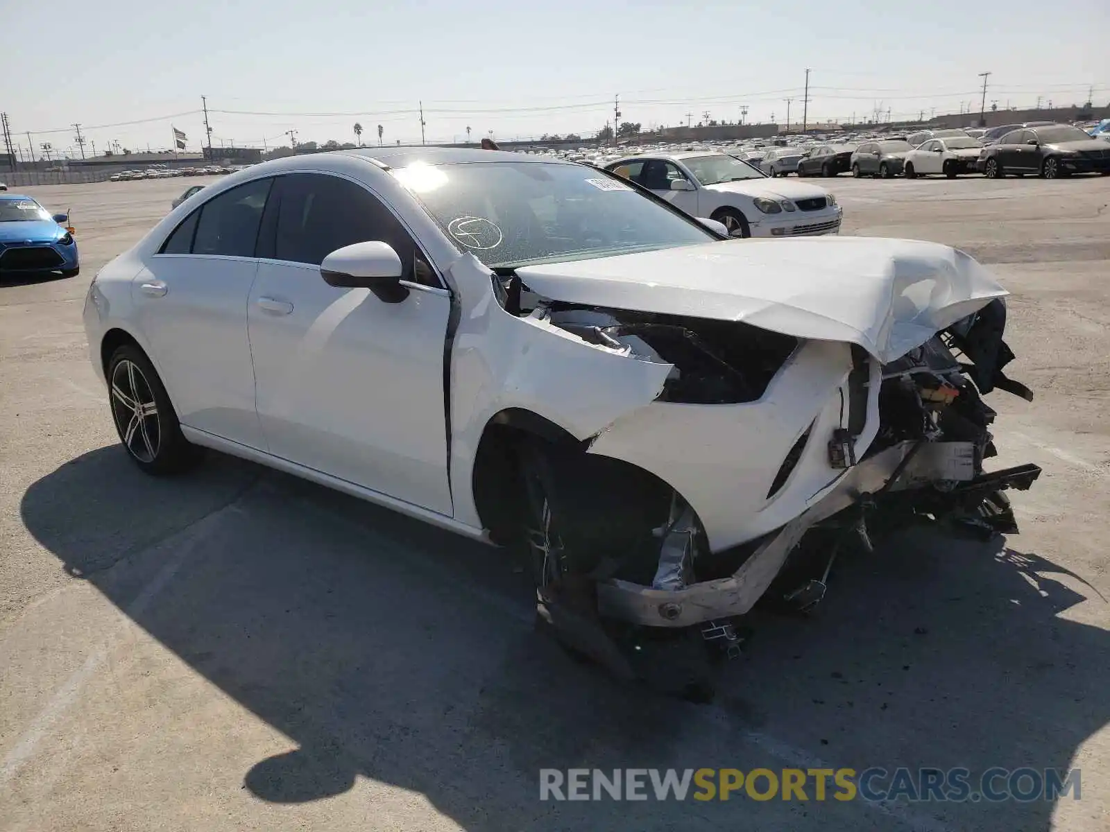 1 Photograph of a damaged car W1K5J4GB4LN085388 MERCEDES-BENZ CLA-CLASS 2020