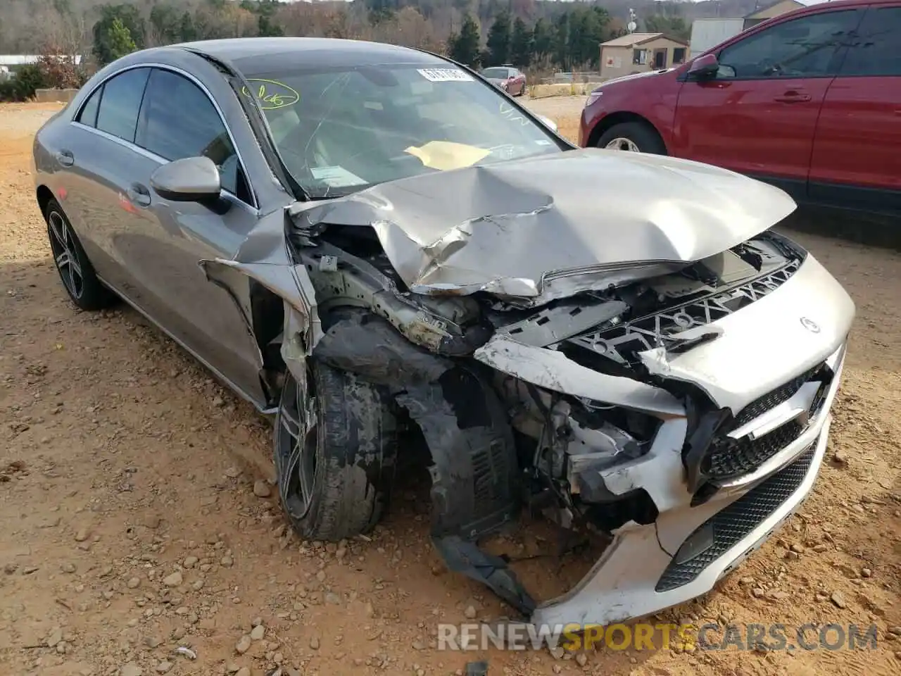 1 Photograph of a damaged car W1K5J4GB4LN100715 MERCEDES-BENZ CLA-CLASS 2020