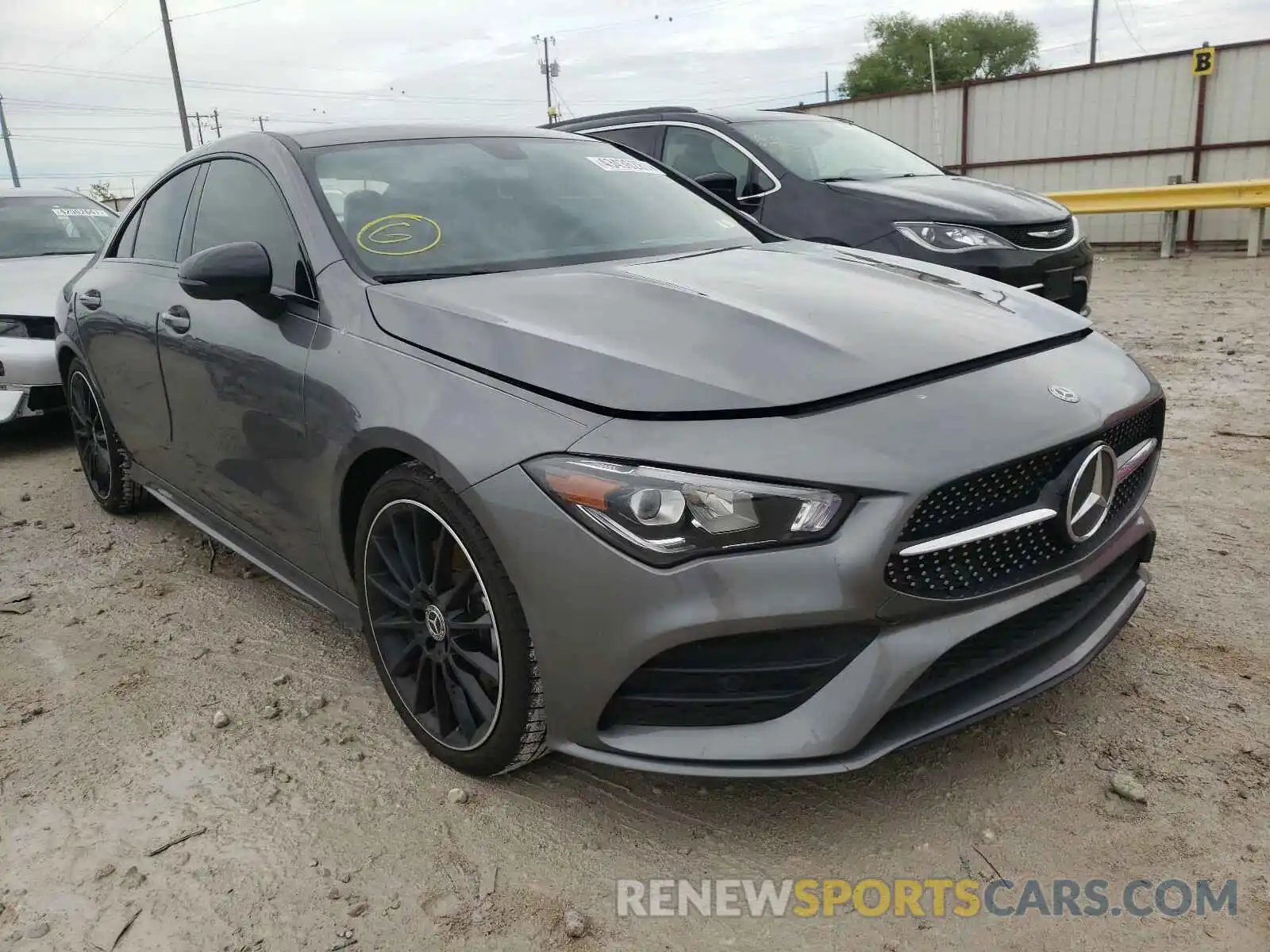 1 Photograph of a damaged car W1K5J4GB6LN083142 MERCEDES-BENZ CLA-CLASS 2020