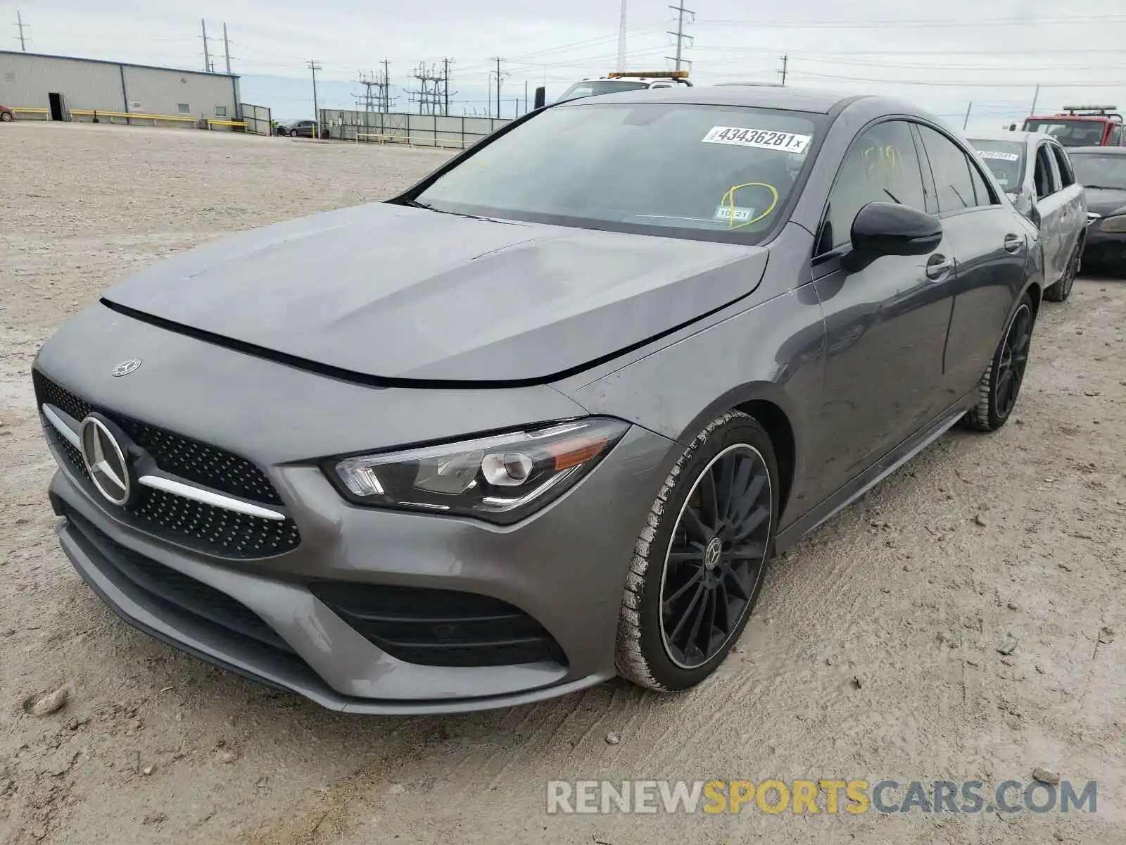 2 Photograph of a damaged car W1K5J4GB6LN083142 MERCEDES-BENZ CLA-CLASS 2020