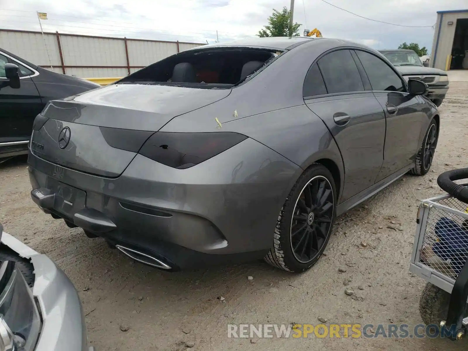 4 Photograph of a damaged car W1K5J4GB6LN083142 MERCEDES-BENZ CLA-CLASS 2020