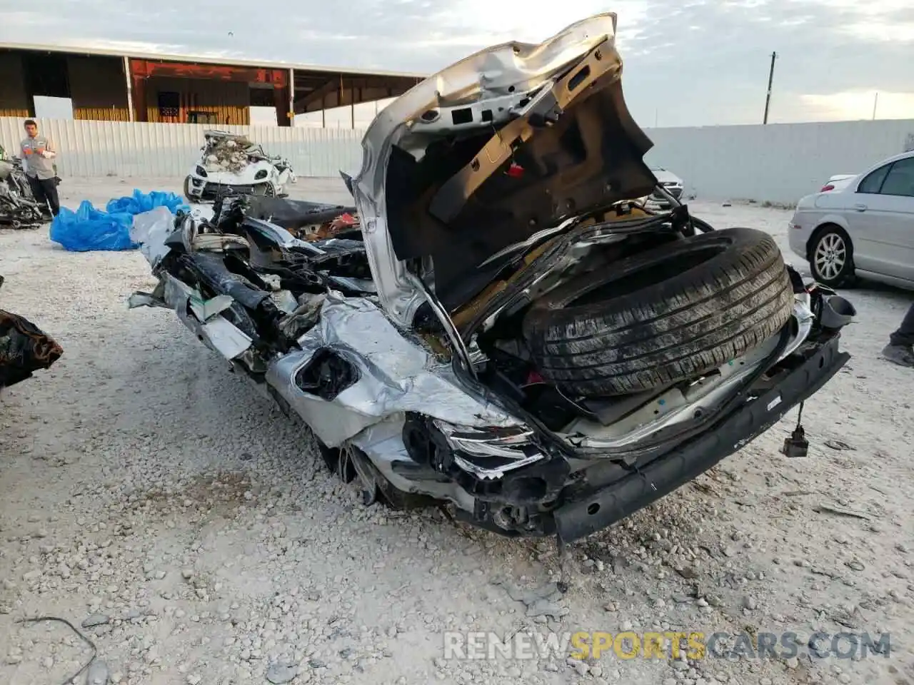 3 Photograph of a damaged car W1K5J4GB6LN099597 MERCEDES-BENZ CLA-CLASS 2020