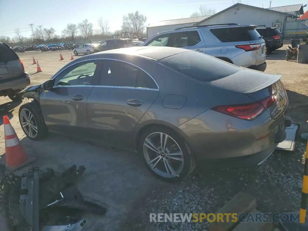 2 Photograph of a damaged car W1K5J4GB6LN102112 MERCEDES-BENZ CLA-CLASS 2020