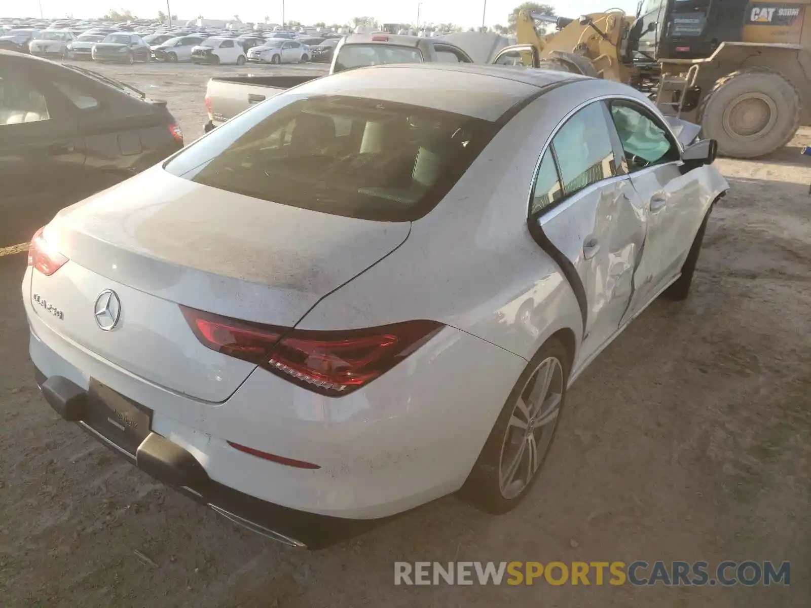 4 Photograph of a damaged car W1K5J4GB6LN103759 MERCEDES-BENZ CLA-CLASS 2020