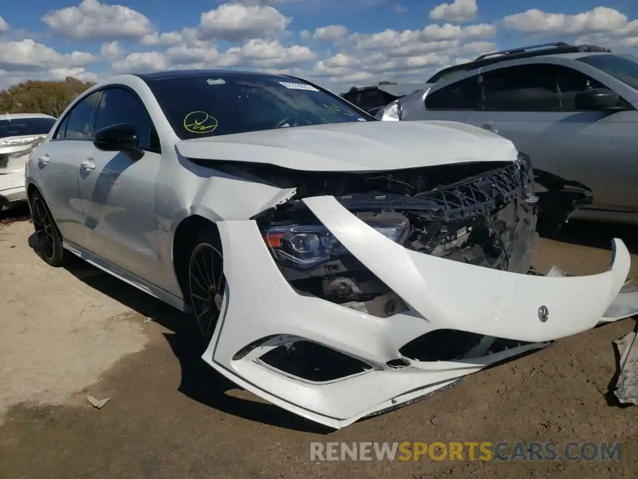 1 Photograph of a damaged car W1K5J4GB6LN121890 MERCEDES-BENZ CLA-CLASS 2020