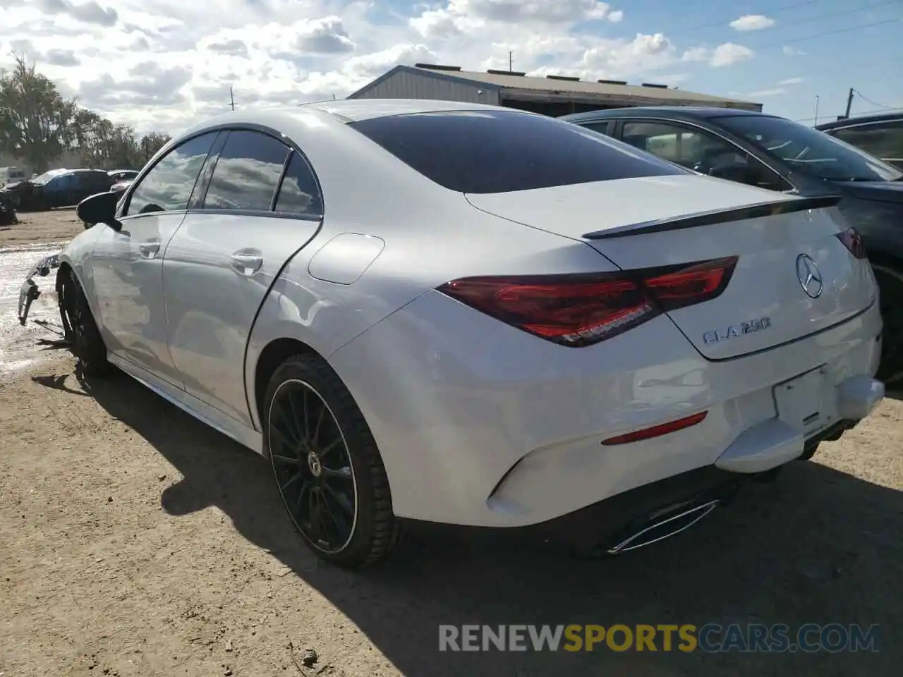 3 Photograph of a damaged car W1K5J4GB6LN121890 MERCEDES-BENZ CLA-CLASS 2020