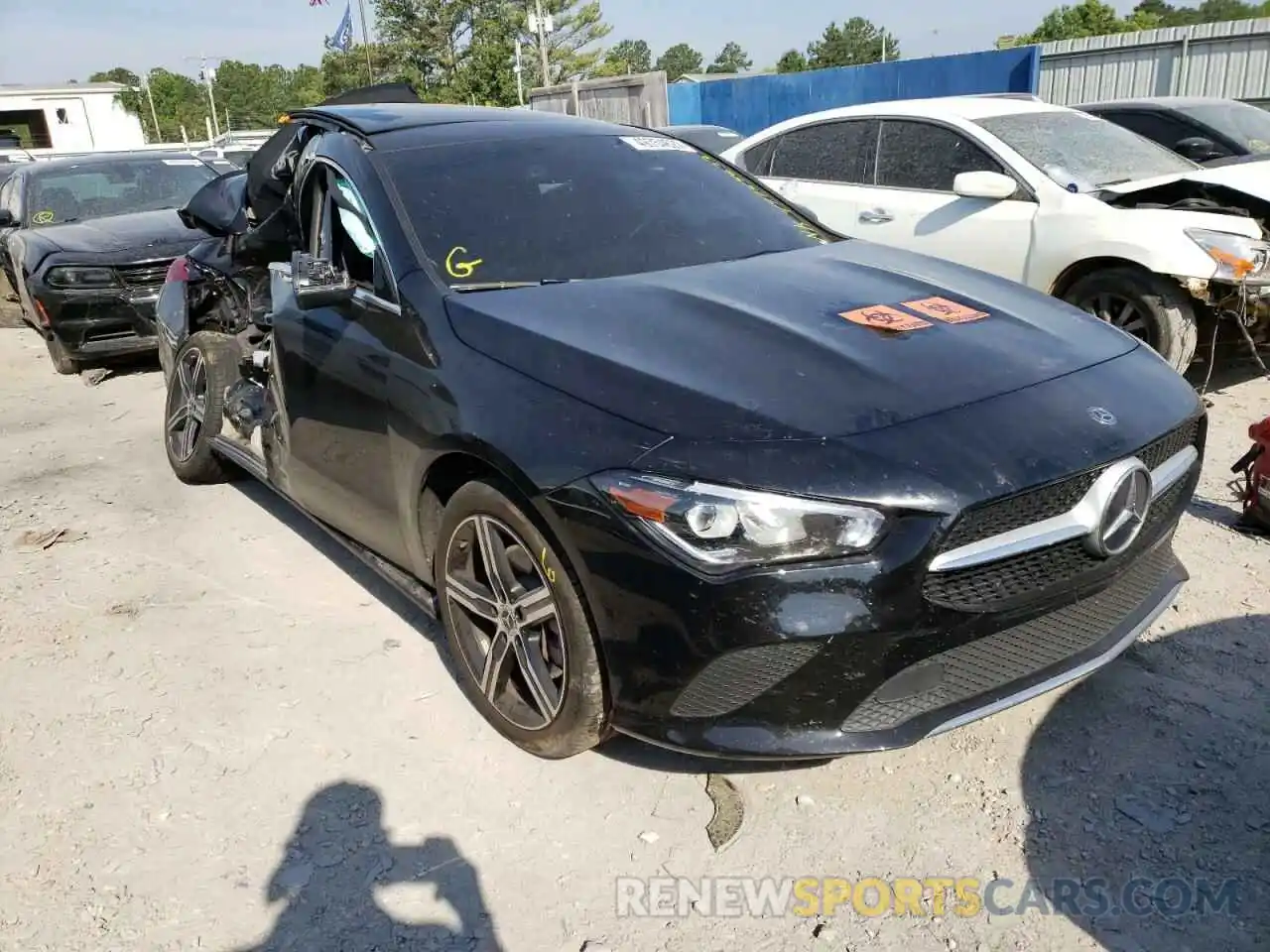 1 Photograph of a damaged car W1K5J4GB7LN083585 MERCEDES-BENZ CLA-CLASS 2020