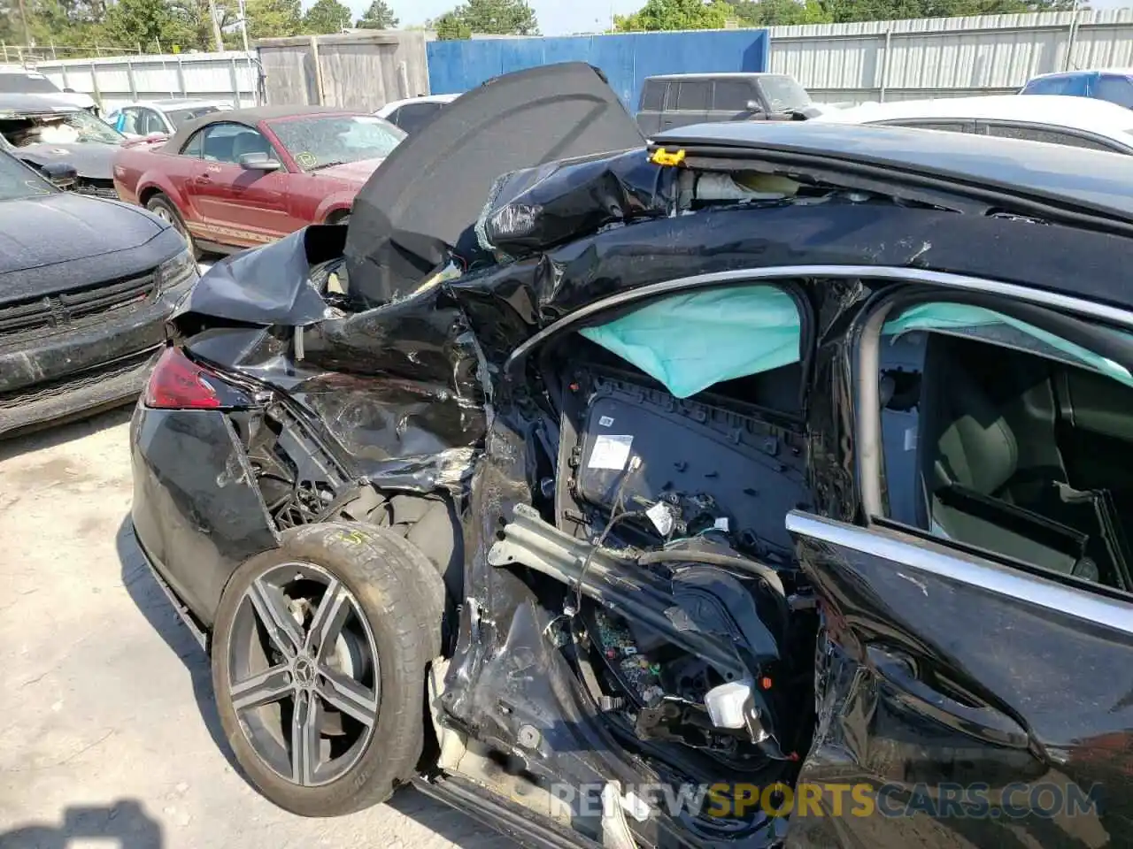 9 Photograph of a damaged car W1K5J4GB7LN083585 MERCEDES-BENZ CLA-CLASS 2020