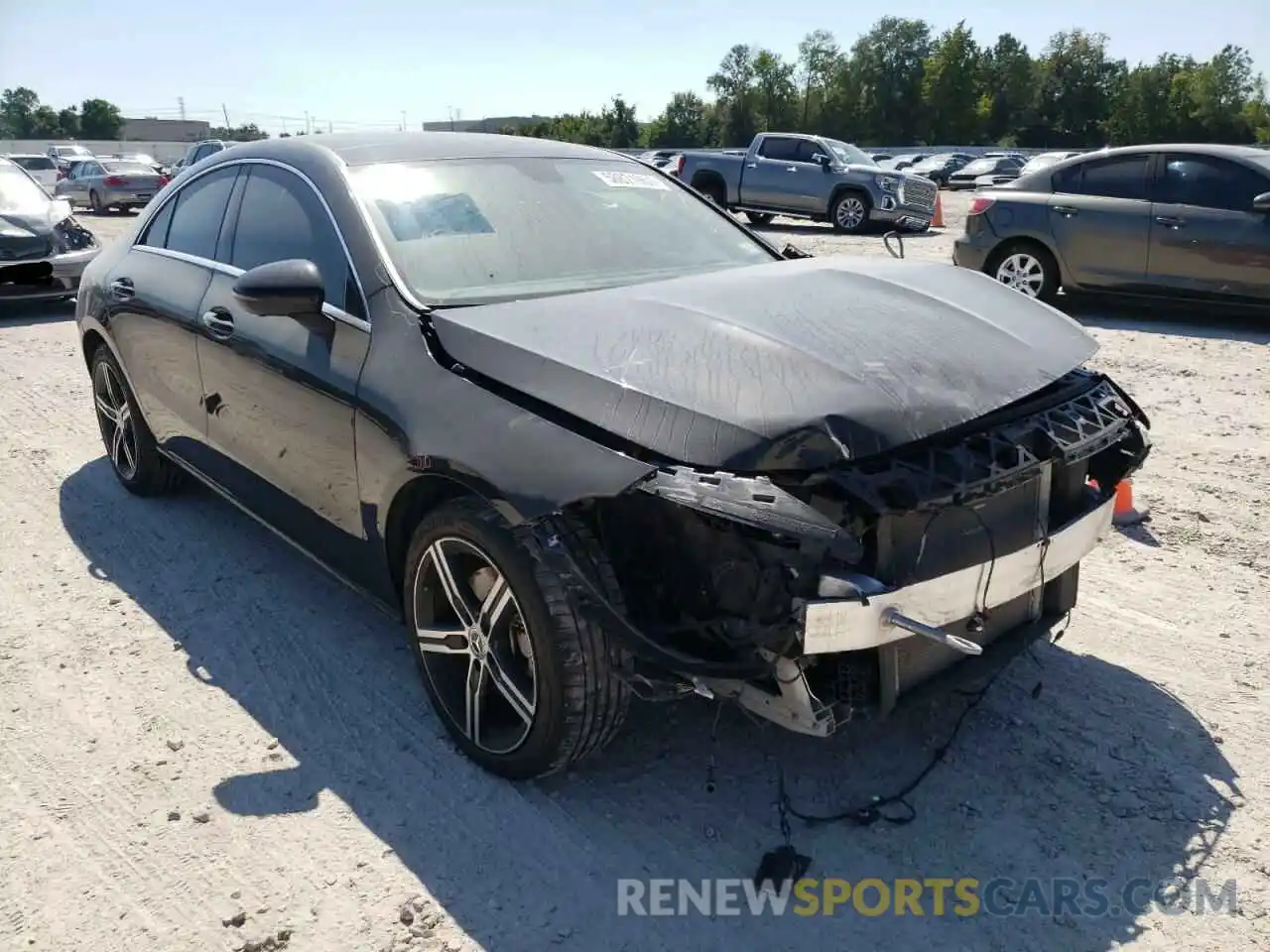 1 Photograph of a damaged car W1K5J4GB7LN083960 MERCEDES-BENZ CLA-CLASS 2020