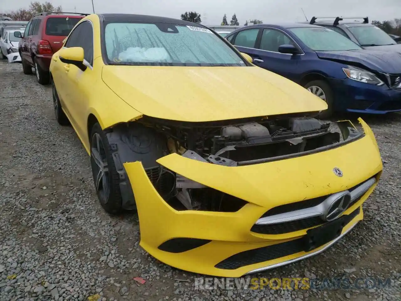 1 Photograph of a damaged car W1K5J4GB7LN089645 MERCEDES-BENZ CLA-CLASS 2020