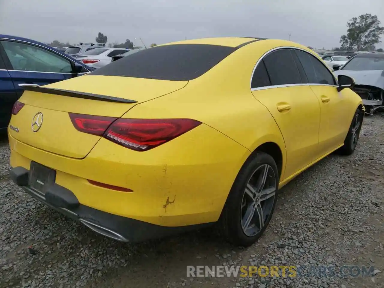 4 Photograph of a damaged car W1K5J4GB7LN089645 MERCEDES-BENZ CLA-CLASS 2020