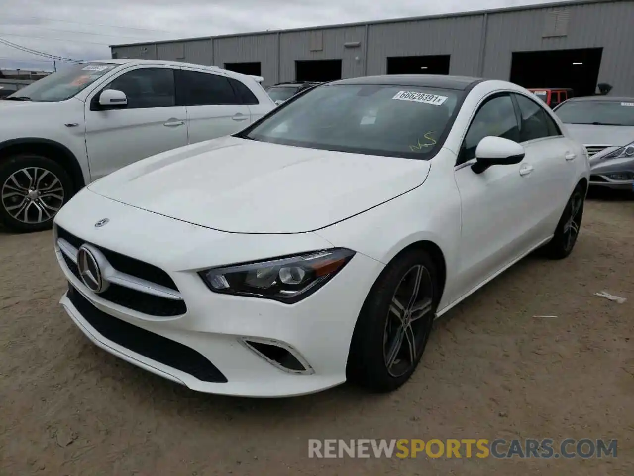 2 Photograph of a damaged car W1K5J4GB7LN146894 MERCEDES-BENZ CLA-CLASS 2020