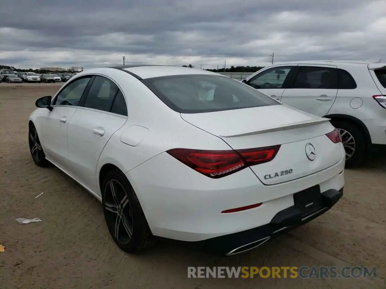 3 Photograph of a damaged car W1K5J4GB7LN146894 MERCEDES-BENZ CLA-CLASS 2020