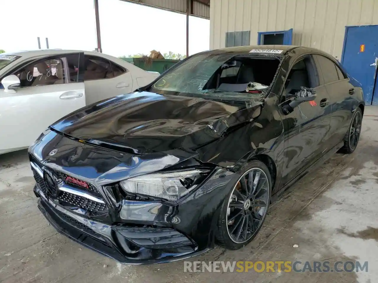 2 Photograph of a damaged car W1K5J4GB8LN123849 MERCEDES-BENZ CLA-CLASS 2020