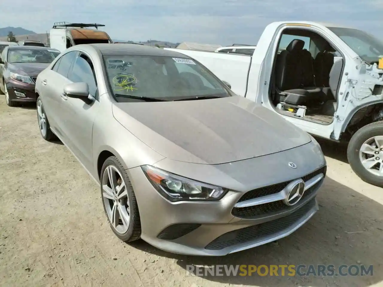 1 Photograph of a damaged car W1K5J4GB9LN090845 MERCEDES-BENZ CLA-CLASS 2020