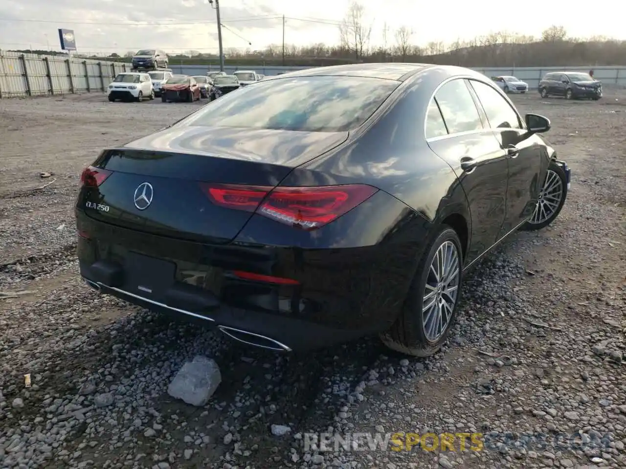 4 Photograph of a damaged car W1K5J4GB9LN091591 MERCEDES-BENZ CLA-CLASS 2020