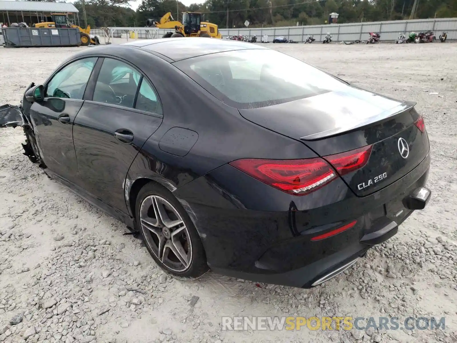 3 Photograph of a damaged car W1K5J4GB9LN125335 MERCEDES-BENZ CLA-CLASS 2020