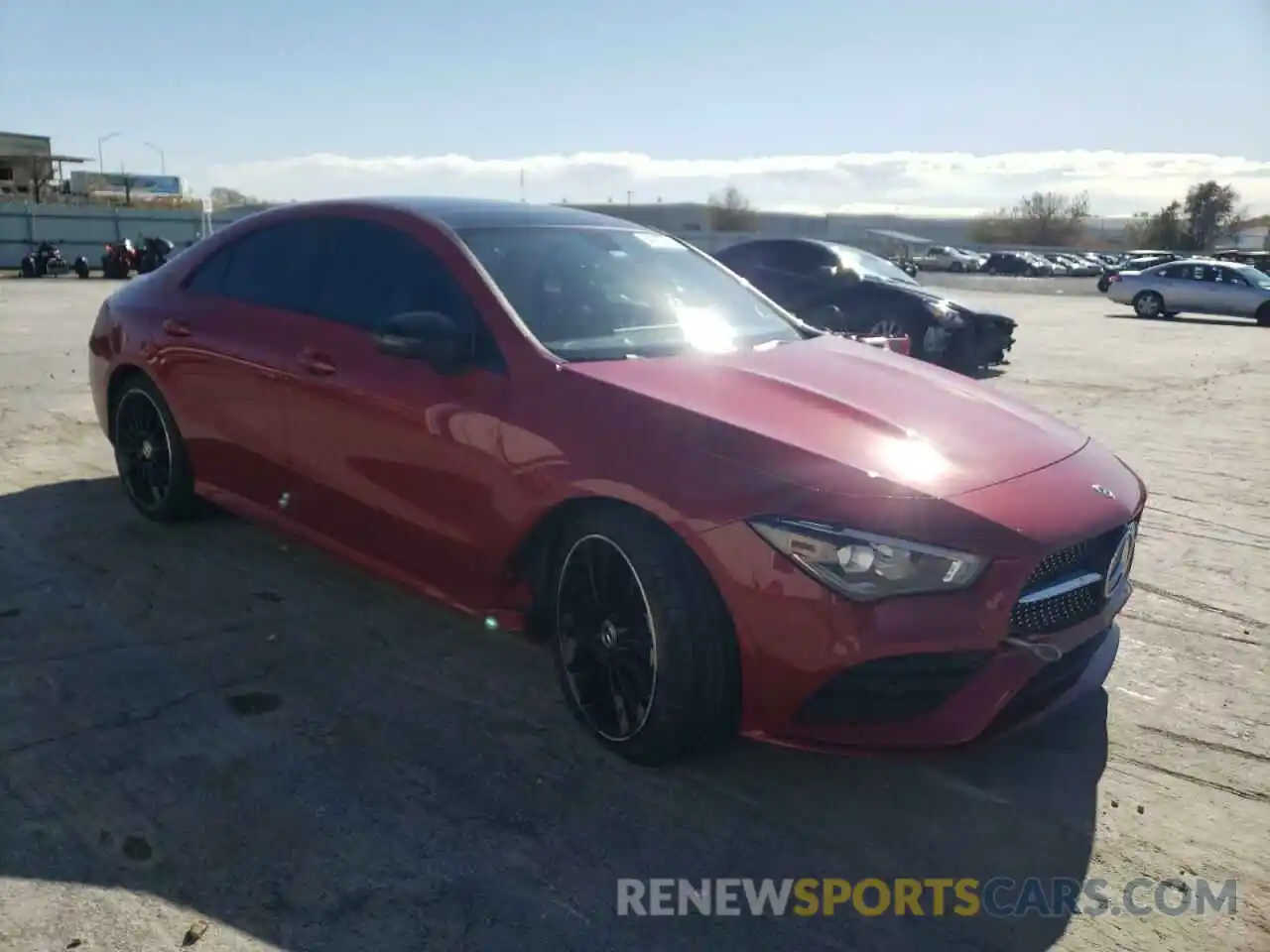 1 Photograph of a damaged car W1K5J4GB9LN129112 MERCEDES-BENZ CLA-CLASS 2020