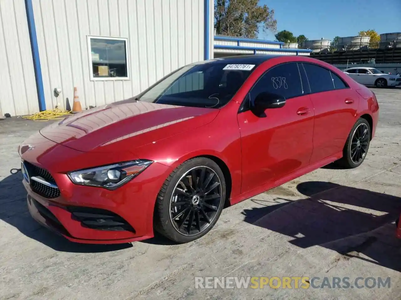 2 Photograph of a damaged car W1K5J4GB9LN129112 MERCEDES-BENZ CLA-CLASS 2020