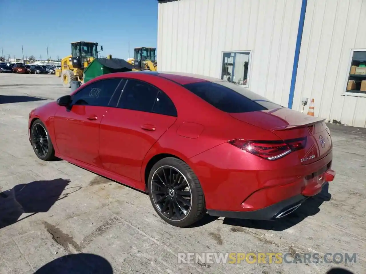 3 Photograph of a damaged car W1K5J4GB9LN129112 MERCEDES-BENZ CLA-CLASS 2020