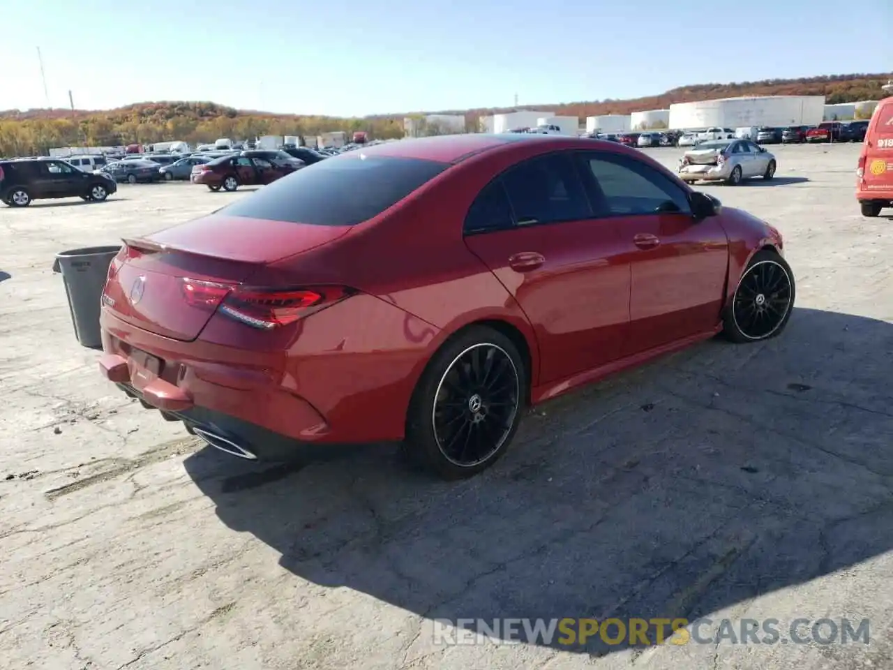 4 Photograph of a damaged car W1K5J4GB9LN129112 MERCEDES-BENZ CLA-CLASS 2020