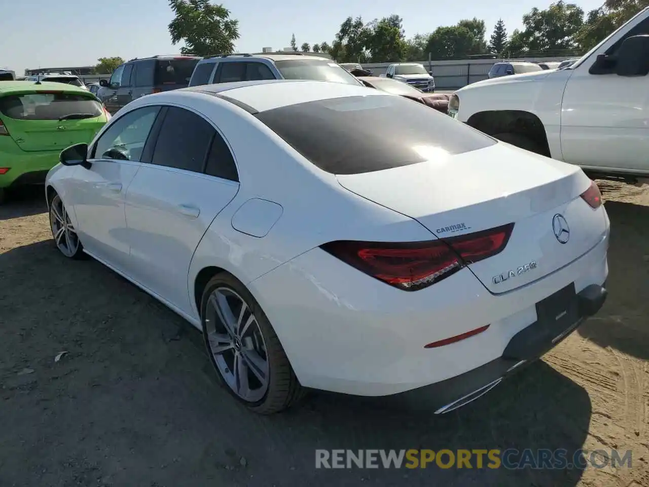 3 Photograph of a damaged car W1K5J4GBXLN083743 MERCEDES-BENZ CLA-CLASS 2020