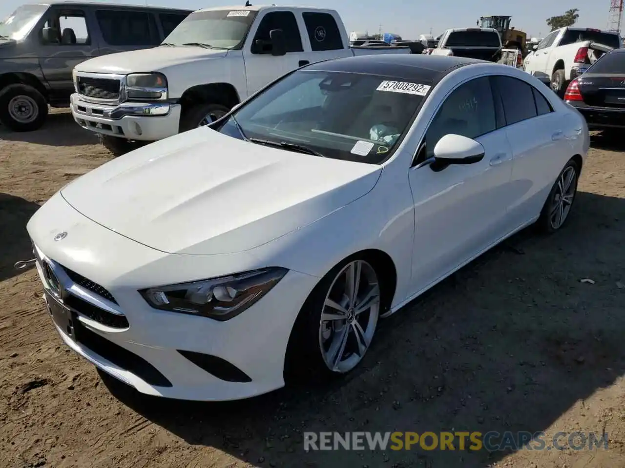 9 Photograph of a damaged car W1K5J4GBXLN083743 MERCEDES-BENZ CLA-CLASS 2020