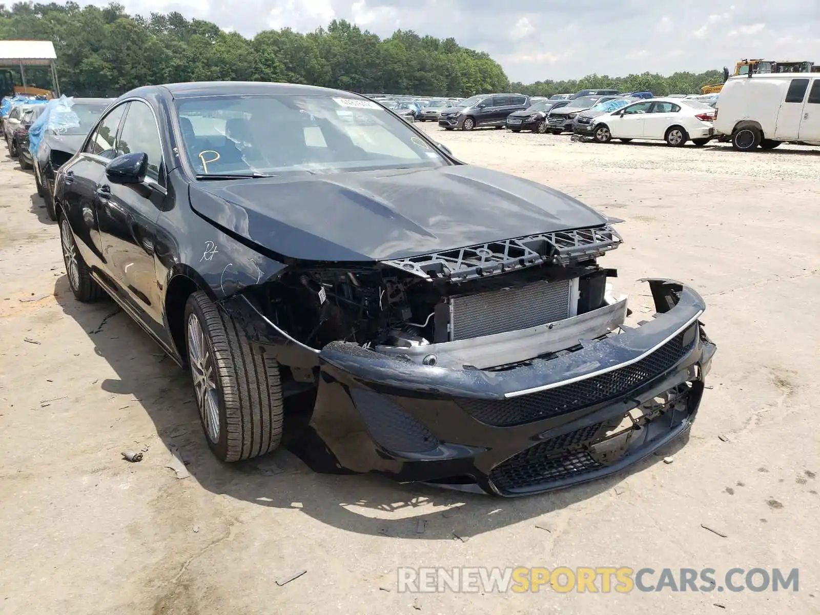 1 Photograph of a damaged car W1K5J4GBXLN092023 MERCEDES-BENZ CLA-CLASS 2020